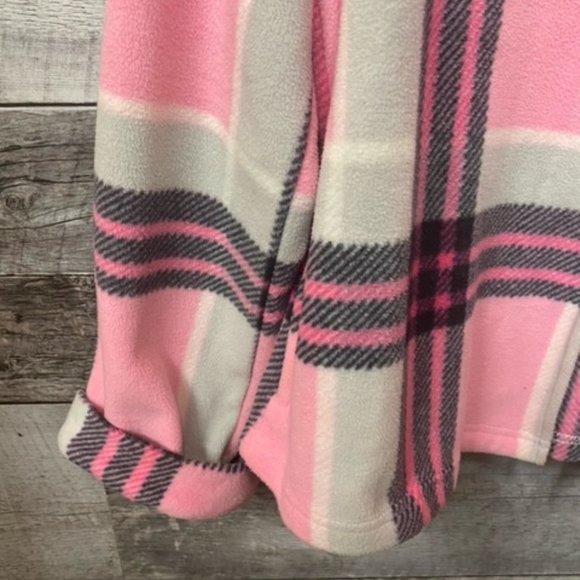 CRAZY 8 Girls Clip Pink & Black Plaid Jacket  Size: XL (14) **EUC** - Picture 3 of 5